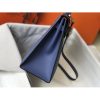 Hermes Kelly 32cm Sellier Bag In Blue Agate Epsom Leather - Image 3