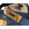 Hermes Kelly 32cm Sellier Bag In Blue Agate Epsom Leather - Image 7