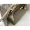 Hermes Kelly 32cm Sellier Bag In Tourterelle Epsom Leather - Image 4