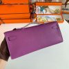 Hermes Kelly Cut Handmade Bag in Anemone Epsom Calfskin - Image 2