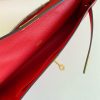 Hermes Kelly Cut Handmade Bag in Red Epsom Calfskin - Image 5