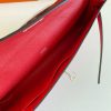 Hermes Kelly Cut Handmade Bag in Red Epsom Calfskin - Image 7