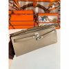 Hermes Kelly Cut Handmade Bag in Tourterelle Epsom Calfskin - Image 6