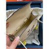 Hermes Kelly Doll Picto Bag in Nata Epsom Calfskin - Image 4