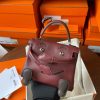 Hermes Kelly Doll Quelle Idole Bag in Bordeaux Swift Calfskin - Image 3