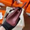 Hermes Kelly Doll Quelle Idole Bag in Bordeaux Swift Calfskin - Image 6