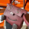 Hermes Kelly Doll Quelle Idole Bag in Bordeaux Swift Calfskin - Image 8