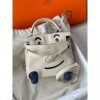Hermes Kelly Doll Quelle Idole Bag in Craie Swift Calfskin - Image 2