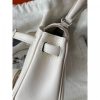 Hermes Kelly Doll Quelle Idole Bag in Craie Swift Calfskin - Image 3