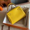 Hermes Kelly Doll Quelle Idole Bag in Jaune Ambre Swift Calfskin - Image 5