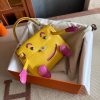 Hermes Kelly Doll Quelle Idole Bag in Jaune Ambre Swift Calfskin - Image 3