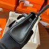 Hermes Kelly Doll Quelle Idole Bag in Black Swift Calfskin - Image 5
