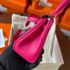 Hermes Kelly Doll Quelle Idole Bag in Rose Mexico Swift Calfskin - Image 7