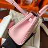 Hermes Kelly Doll Quelle Idole Bag in Rose Sakura Swift Calfskin - Image 8