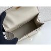 Hermes Kelly En Desordre 20 Handmade Bag In Craie Epsom Calfskin - Image 7