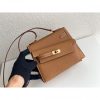 Hermes Kelly En Desordre 20 Handmade Bag In Gold Epsom Calfskin - Image 2