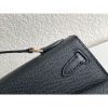 Hermes Kelly En Desordre 20 Handmade Bag In Black Epsom Calfskin - Image 6