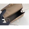 Hermes Kelly En Desordre 20 Handmade Bag In Taupe Epsom Calfskin - Image 8