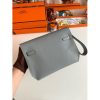 Hermes Kelly Depeches 25 Pouch in Blue Lin Epsom Calfskin - Image 2