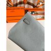 Hermes Kelly Depeches 25 Pouch in Blue Lin Epsom Calfskin - Image 3