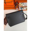 Hermes Kelly Depeches 25 Pouch in Black Epsom Calfskin - Image 3