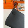 Hermes Kelly Depeches 25 Pouch in Black Epsom Calfskin - Image 4