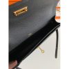 Hermes Kelly Depeches 25 Pouch in Black Epsom Calfskin - Image 7
