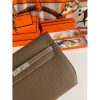Hermes Kelly Depeches 25 Pouch in Taupe Epsom Calfskin - Image 3