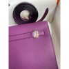 Hermes Kelly Danse II Bag In Anemone Evercolor Calfskin - Image 5