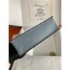 Hermes Kelly Danse II Bag In Blue Lin Evercolor Calfskin - Image 5