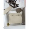Hermes Kelly Danse II Bag In Craie Evercolor Calfskin - Image 2
