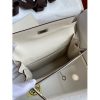 Hermes Kelly Danse II Bag In Nata Evercolor Calfskin - Image 6