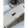 Hermes Kelly Danse II Bag In Nata Evercolor Calfskin - Image 8