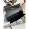 Hermes Kelly Danse II Bag In Black Evercolor Calfskin - Image 7