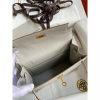 Hermes Kelly Danse II Bag In Pearl Grey Evercolor Calfskin - Image 8