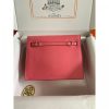 Hermes Kelly Danse II Bag In Rose Lipstick Evercolor Calfskin - Image 2