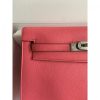 Hermes Kelly Danse II Bag In Rose Lipstick Evercolor Calfskin - Image 5