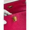 Hermes Kelly Danse II Bag In Rose Mexico Evercolor Calfskin - Image 7