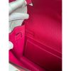 Hermes Kelly Danse II Bag In Rose Mexico Evercolor Calfskin - Image 9