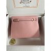 Hermes Kelly Danse II Bag In Rose Sakura Evercolor Calfskin - Image 2