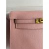 Hermes Kelly Danse II Bag In Rose Sakura Evercolor Calfskin - Image 7