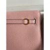 Hermes Kelly Danse II Bag In Rose Sakura Evercolor Calfskin - Image 8