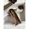 Hermes Kelly Danse II Bag In Taupe Evercolor Calfskin - Image 6
