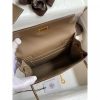 Hermes Kelly Danse II Bag In Taupe Evercolor Calfskin - Image 8