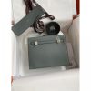 Hermes Kelly Danse II Bag In Vert Amande Evercolor Calfskin - Image 2