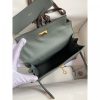 Hermes Kelly Danse II Bag In Vert Amande Evercolor Calfskin - Image 7