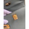 Hermes Kelly Danse II Bag In Vert Amande Evercolor Calfskin - Image 5