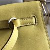 Hermes Kelly Danse Handmade Bag In Jaune Swift Leather - Image 5