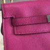 Hermes Kelly Danse Handmade Bag In Magnolia Swift Leather - Image 4
