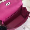 Hermes Kelly Danse Handmade Bag In Magnolia Swift Leather - Image 8